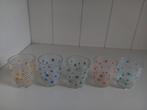 Vintage borrelglaasjes met sterretjes, Antiek en Kunst, Ophalen of Verzenden