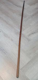 Pompstok eikenen smeedijzeren punt 19de eeuw, Verzamelen, Ophalen of Verzenden, Landmacht, Nederland