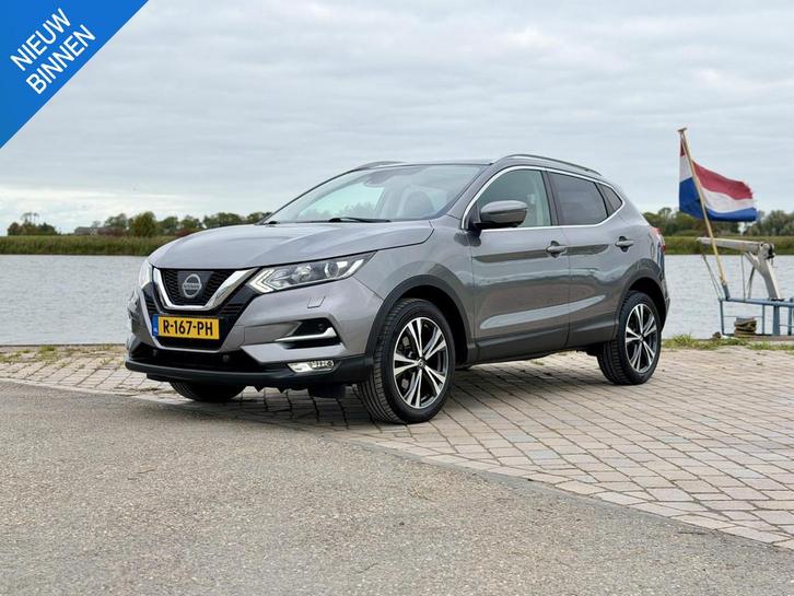 Nissan Qashqai 1.2 N-Connecta|Stoelverwarming|360|Pano|Facel, Auto's, Nissan, Bedrijf, Te koop, Qashqai, 360° camera, ABS, Achteruitrijcamera