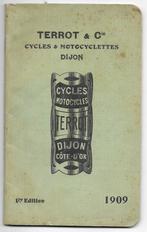 Terrot 1909 catalogus brochure motor en fiets, Motoren, Handleidingen en Instructieboekjes, Overige merken