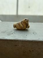 Netsuke van Chara Mitsahiro - Zeeleeuwtje, Ophalen of Verzenden