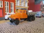IFA G5 mulden-kipper kiepwagen - oranje/grijs - SES DDR, Ophalen of Verzenden, Nieuw, Bus of Vrachtwagen