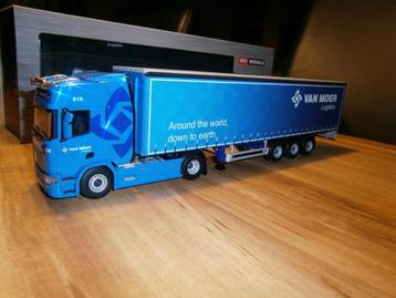 Hele mooie nieuwe WSI Scania Highline van Van Moer  beschikbaar voor biedingen