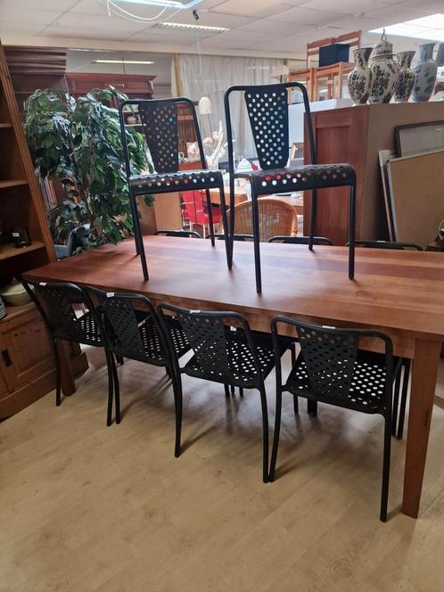 10 stapelbare horeca stoelen van metaal, Huis en Inrichting, Stoelen, Gebruikt, Vijf, Zes of meer stoelen, Metaal, Ophalen of Verzenden
