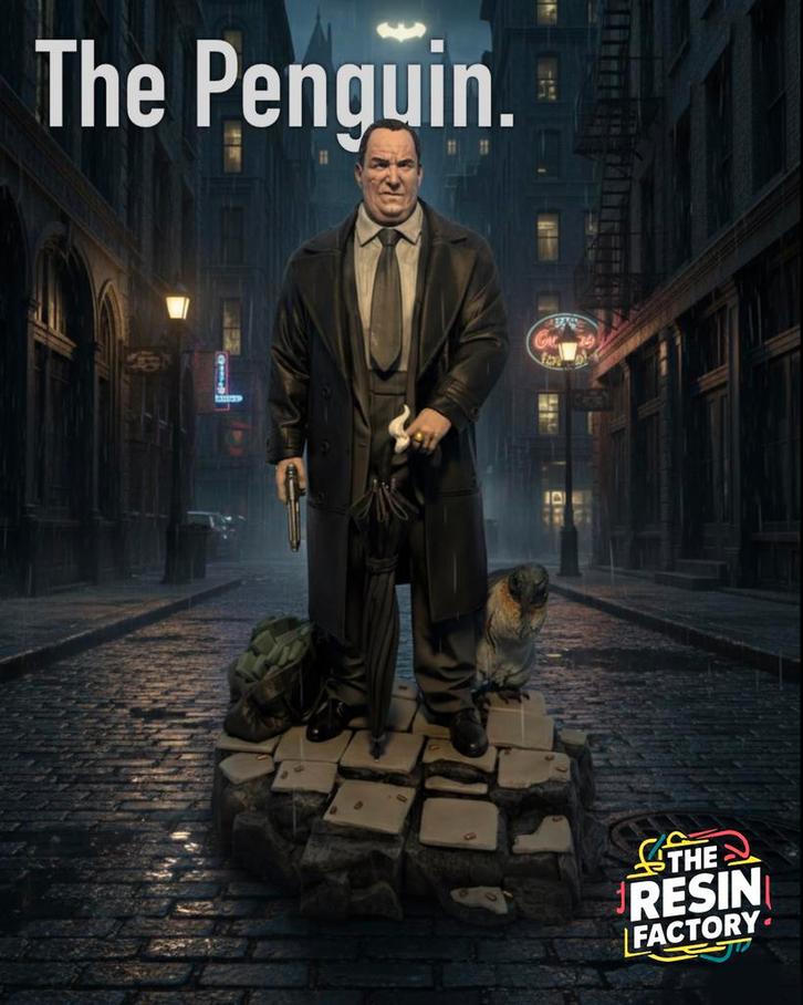 1:6 The penguin statue (custom), Verzamelen, Beelden en Beeldjes, Nieuw, Overige typen, Ophalen of Verzenden