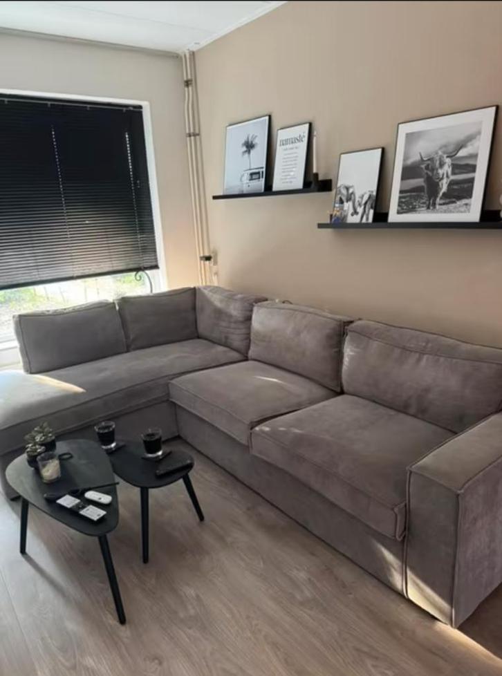 Woood Thomas hoekbank links, Huis en Inrichting, Banken | Bankstellen, Zo goed als nieuw, Hoekbank, Vierpersoons of meer, 250 tot 300 cm