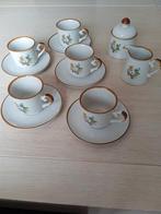 vintage koffie servies wild flowers, Ophalen of Verzenden, Zo goed als nieuw, Overige stijlen, Kop(pen) en/of Schotel(s)
