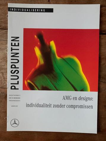 Productinformatie brochure Mercedes-Benz designo en AMG 1997 beschikbaar voor biedingen