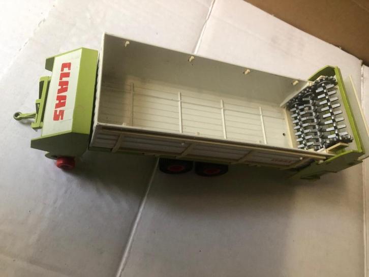 Vintage *Siku Farmer 2612 Claas* Hooiwagen met dissel. 1:32, Hobby en Vrije tijd, Modelauto's | 1:32, Zo goed als nieuw, Tractor of Landbouw