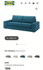 Ikea Kivik driezitsbank, Huis en Inrichting, Banken | Bankstellen, Ophalen of Verzenden, Zo goed als nieuw