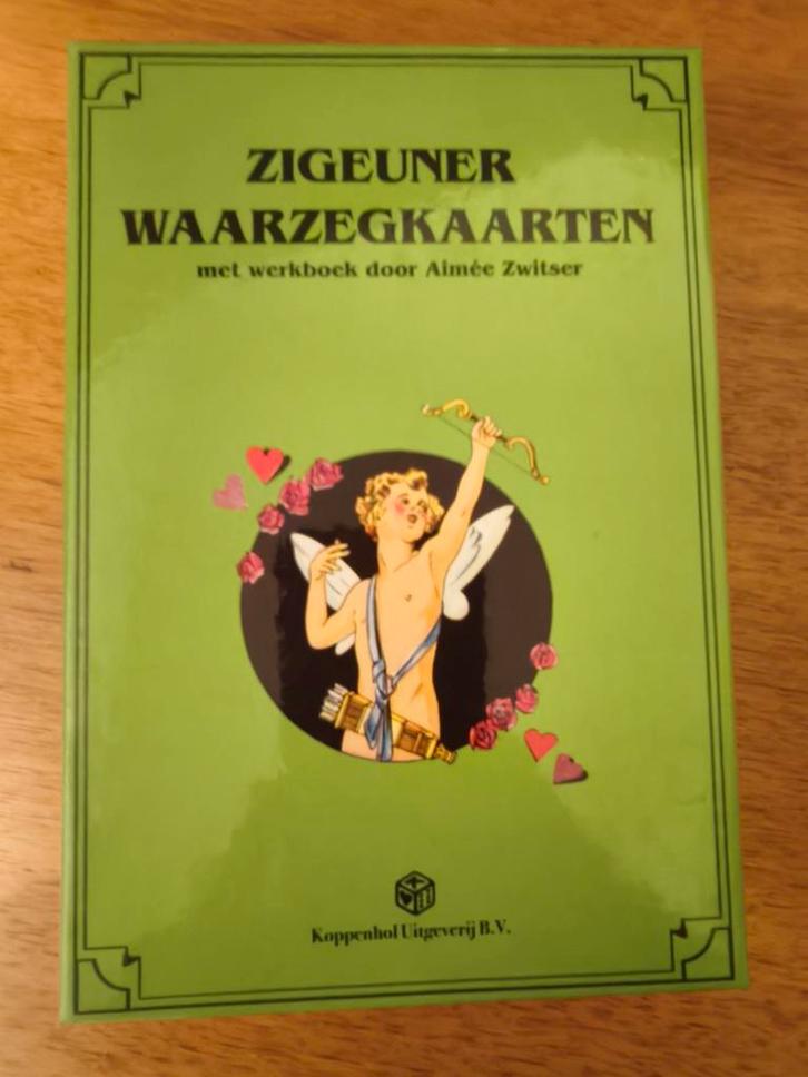 Zigeuner Waarzegkaarten, Boeken, Esoterie en Spiritualiteit, Zo goed als nieuw, Achtergrond en Informatie, Tarot of Kaarten leggen
