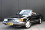 Saab 900 Cabrio 2.0 S | ELEK. RAMEN | STOELVERWARMING | LEDE, Auto's, Voorwielaandrijving, Cabriolet, Zwart, Leder