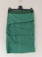 Groene rok, trocot. Maat XL, merk Question., Kleding | Dames, Maat 46/48 (XL) of groter, Ophalen of Verzenden, Knielengte, Gedragen