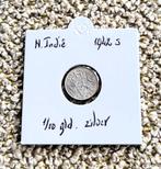 Nederlands Indië, prachtige 1/10 gld. 1942s, Zilver, Verzenden, Zuidoost-Azië, Losse munt, Zilver