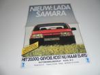 brochure Lada modellenprogramma  1986/87, Ophalen of Verzenden, Nieuw, Overige merken