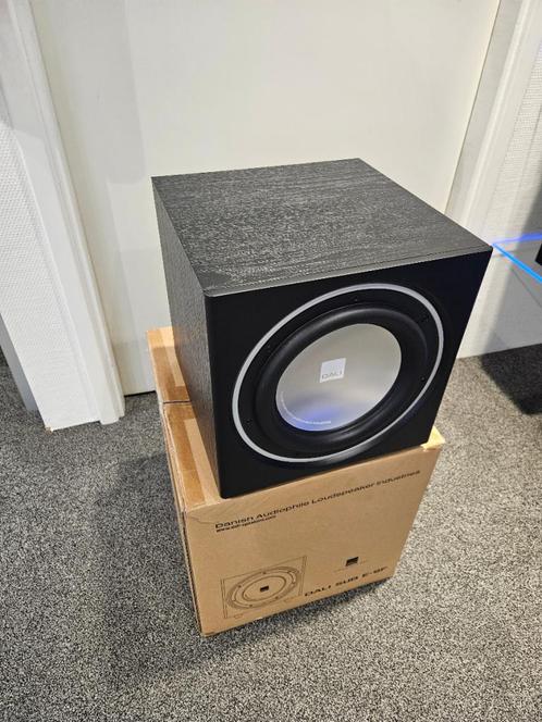 Dali E-9 F - Subwoofer - Satijn zwart - 2ekans met garantie, Audio, Tv en Foto, Luidsprekers