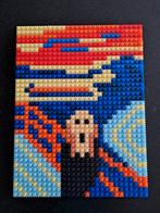 De Schreeuw,kunstwerk,brokjes,Edvard Munch,soort lego, Ophalen of Verzenden