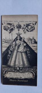 een mooi oud prentje Maria Kevelaer  kan in enveloppe, Ophalen of Verzenden, Gebruikt, Kaart of Prent