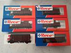 Fleischmann (3x) & Roco (5x) 46058/46001/46105/ 47940(2x), Hobby en Vrije tijd, Modeltreinen | H0, Roco, Ophalen of Verzenden