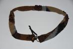 Bijzondere Escada wollen riem ceintuur met kralen bruin, Kleding | Dames, Riemen en Ceinturen, Bruin, 90 tot 100 cm, Escada, Ophalen of Verzenden