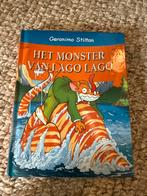 Geronimo Stilton: Het Monster van Lago Lago, Ophalen of Verzenden, Zo goed als nieuw, Fictie algemeen