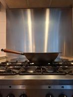 Skeppshult wokpan zwaar gietijzeren pan 32 cm, Ophalen, Gietijzer, Koekenpan of Braadpan