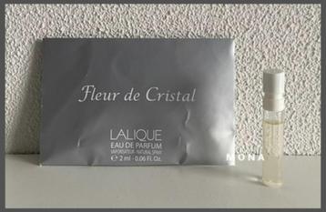Fleur de Cristal parfum sample proefje tester monster beschikbaar voor biedingen