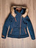 Sluis Leder winterjas maat 42., Kleding | Dames, Jassen | Winter, Blauw, Maat 42/44 (L), Sluis leder, Ophalen of Verzenden