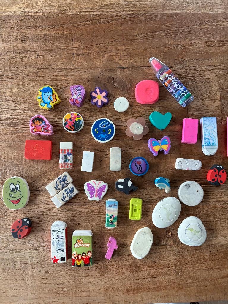 38 STUKS GOMMEN, Verzenden, Zo goed als nieuw