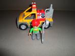 duplo werkauto met poppetje, Kinderen en Baby's, Speelgoed | Duplo en Lego, Ophalen of Verzenden, Zo goed als nieuw, Complete set
