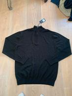 Zwarte trui met rits maat 3xl, Kleding | Heren, Grote Maten, Ophalen of Verzenden, Nieuw, Zwart, Trui of Vest