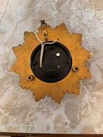 Vintage 1940s smiths mains electric starburst wall clock, Antiek en Kunst, Ophalen of Verzenden