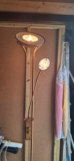 Vloerlamp Brons Luna | Highlight, Huis en Inrichting, Lampen | Vloerlampen, Ophalen, Gebruikt