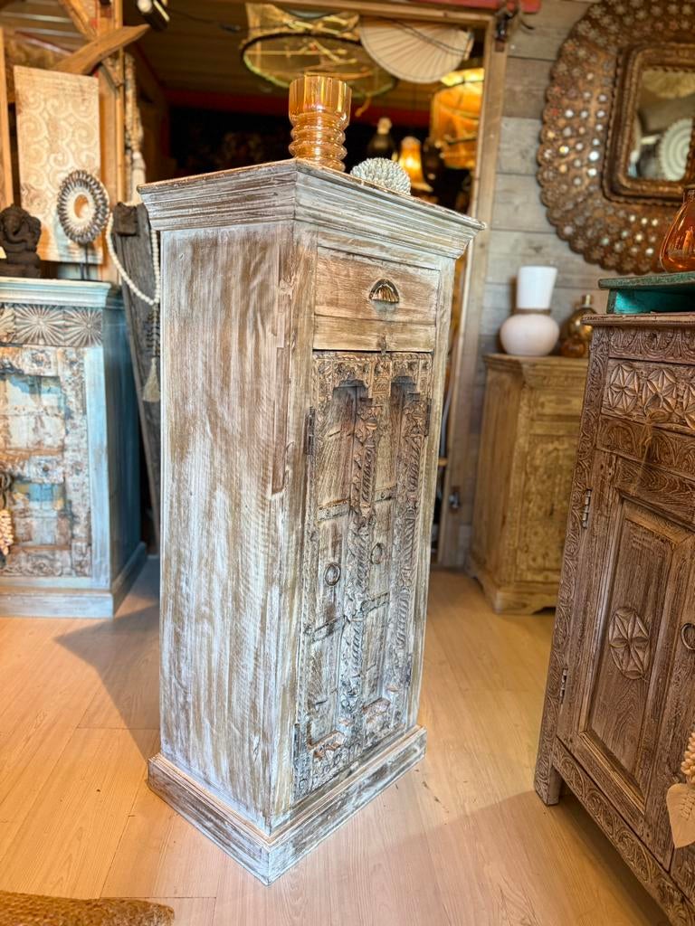 Gave India/Ibiza style kast, Huis en Inrichting, Kasten | Buffetkasten, Ophalen, Nieuw, 25 tot 50 cm, Minder dan 100 cm