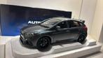 Ford focus RS GREY autoart 1.18, Hobby en Vrije tijd, Modelauto's | 1:18, Ophalen of Verzenden, Autoart, A, A