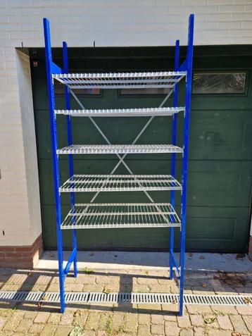 Stelling professioneel bosal met draadrekken 103x50x230 cm beschikbaar voor biedingen
