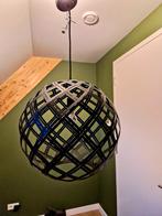Zwart stalen hanglamp Rietveld + lichtbron - Z.G.A.N., Ophalen, Zo goed als nieuw, Metaal, Minder dan 50 cm