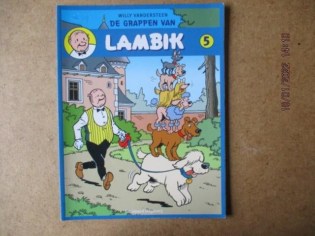 adv5521 lambik, Eén stripboek, Ophalen, Gelezen