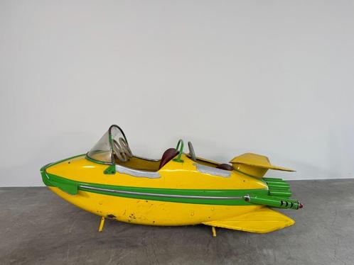 1958 Autopede straaljager Type 2 Concorde draaimolenvoertuig, Antiek en Kunst, Antiek | Speelgoed, Ophalen