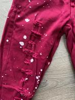 VINGINO verfspatten / gaten broek netjes maat 152 ZD, Broek, Gebruikt, Meisje, Ophalen of Verzenden