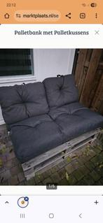 Palletbank, Tuin en Terras, Ophalen of Verzenden, Gebruikt, Hout