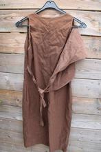 Jurk bruin Sarah Pacini mt 1 (S) Vaste prijs, Bruin, Sarah Pacini, Ophalen of Verzenden, Zo goed als nieuw