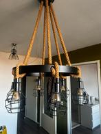 Industriele hanglamp, Huis en Inrichting, Lampen | Kroonluchters, Ophalen, Zo goed als nieuw