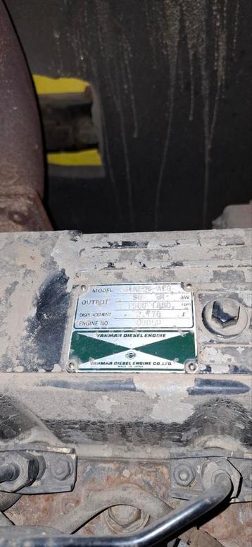 GEVRAAGD YANMAR 4TN82E motor / onderblok / defect /  beschikbaar voor biedingen