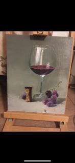 Stilleven met Wijn en Druiven, Antiek en Kunst, Ophalen