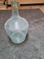 Glazen fles, Huis en Inrichting, Woonaccessoires | Vazen, Ophalen, Gebruikt, Overige kleuren, Glas