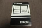 Suzuki RF600R 1992 motorcycle owner's manual RF 600 R, Motoren, Ophalen of Verzenden, Suzuki
