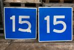 Verkeersborden nummer bord plaat 15, Antiek en Kunst, Ophalen