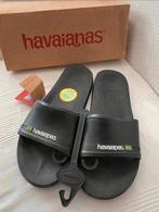 Havaianas strand slippers badslippers flip flops nieuw 45 46, Slippers, Zwart, Havaianas, Nieuw