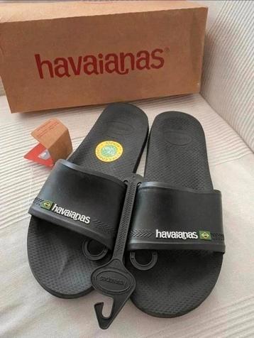 Havaianas strand slippers badslippers flip flops nieuw 45 46 beschikbaar voor biedingen